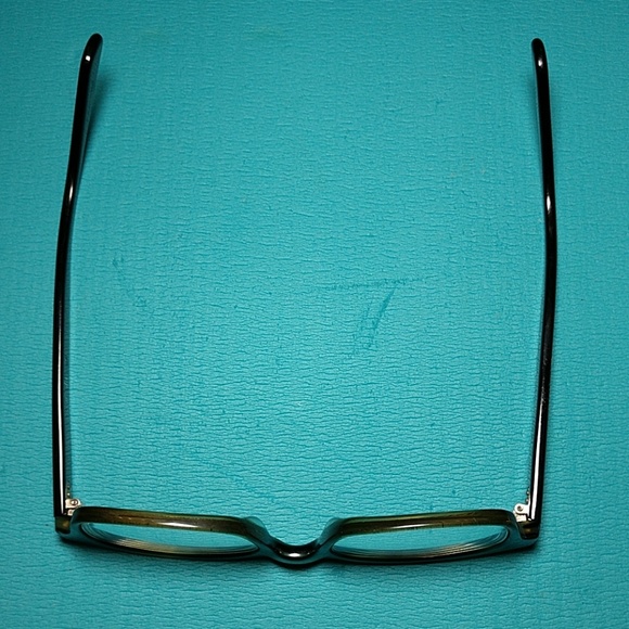 Masunaga eyeglass frames 029 Green/Brown tortoise - Picture 6 of 8
